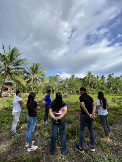 DSWD EPAHP X together with DA-ATI conducts an ocular inspection and soil testing