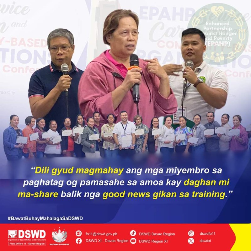 Strengthening Communities: DSWD Conducts Capability- Building Initiatives for Community-Based Organizations in Davao Region