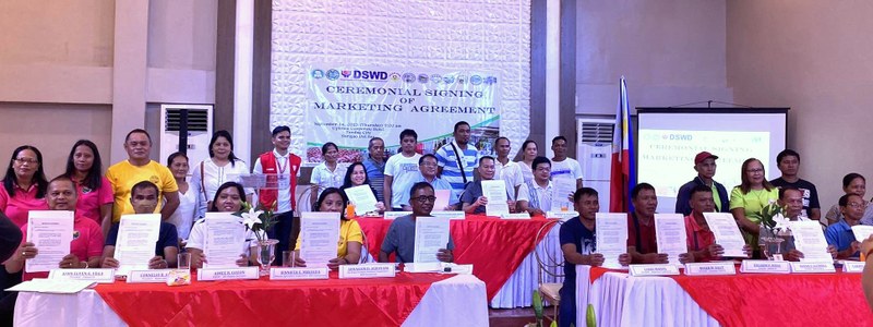 Community-based Organizations and Demand partners renewed its commitment to end hunger through Ceremonial Signing of Marketing Agreement.