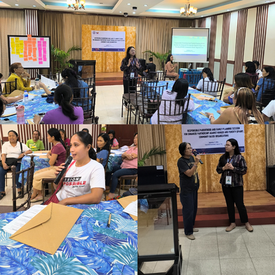 Enhancing Family Welfare: “Responsible Parenthood and Family Planning (RPFP) Session” Held in Legazpi City