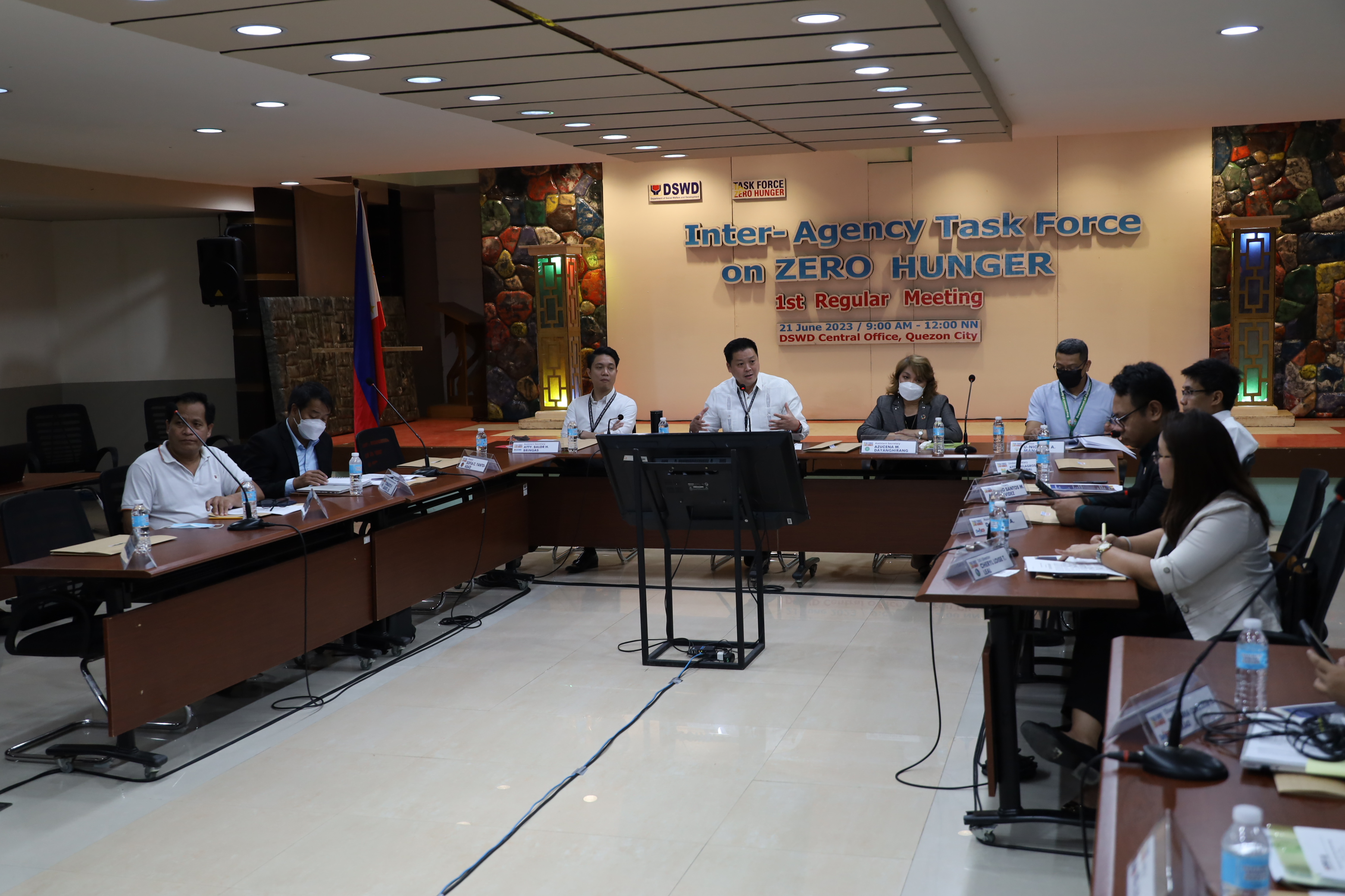 DSWD Chief Bats for Convergence of Gov’t Programs in 1st Hunger Task Force Meeting